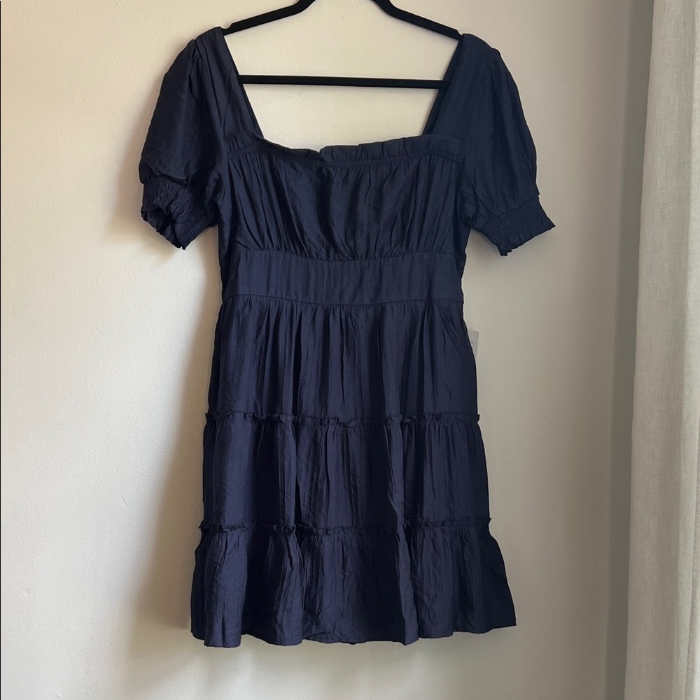 Mine Midnight Blue Mini Dress